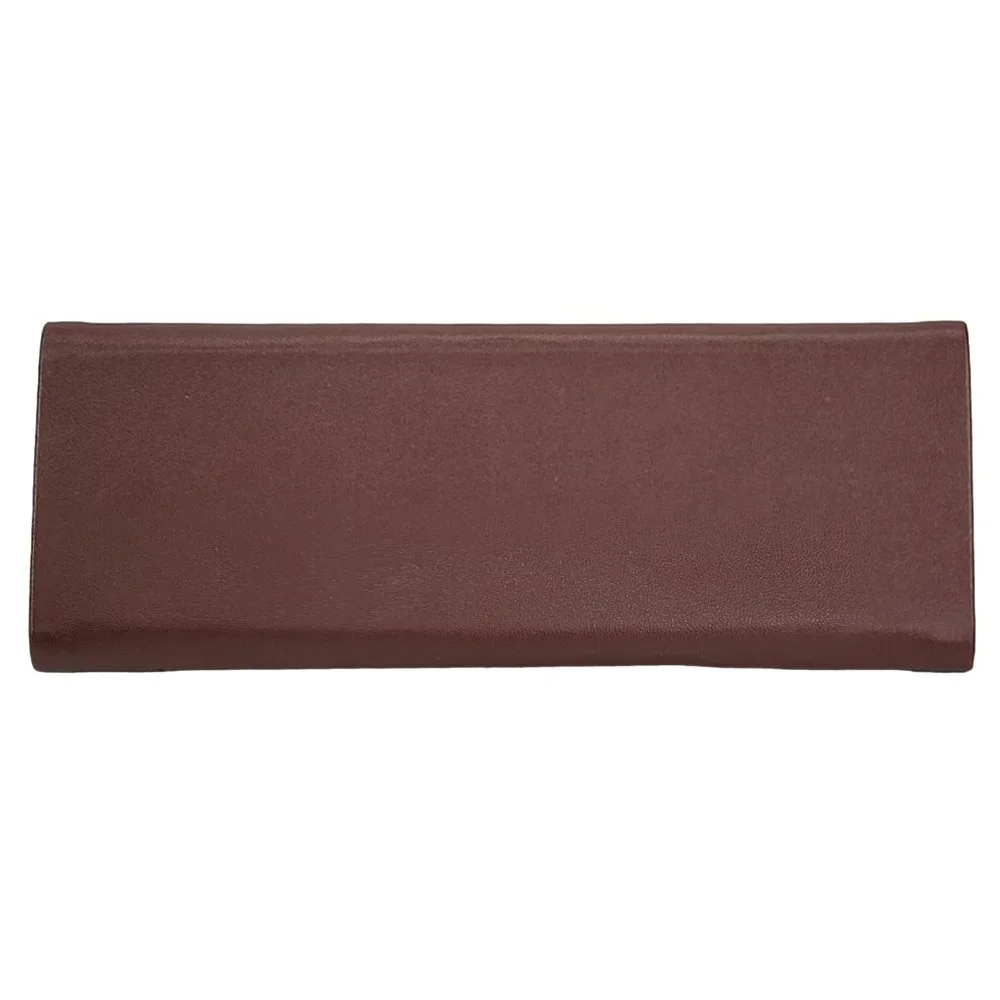 Ducks Unlimited Eyeglass Case Mens Brown Faux Leather Triangle Folding Hard Case